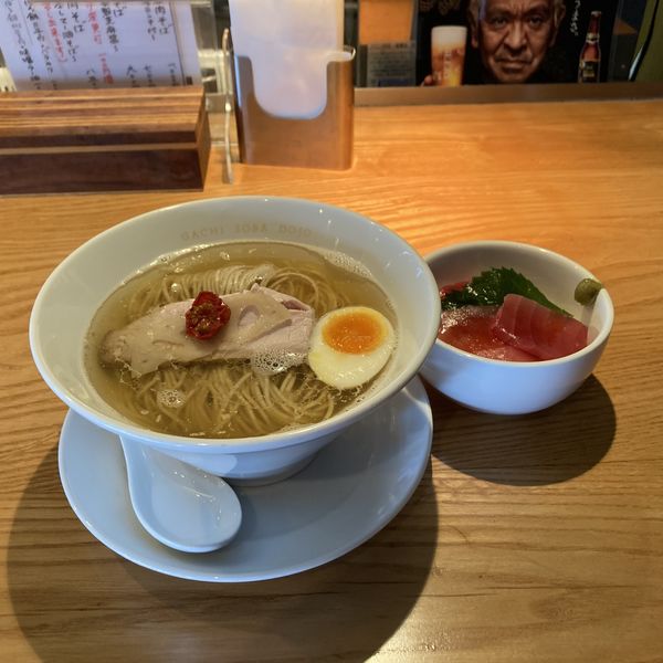 「中華そば【塩】」@麦の空 GACHI SOBA DOJOの写真