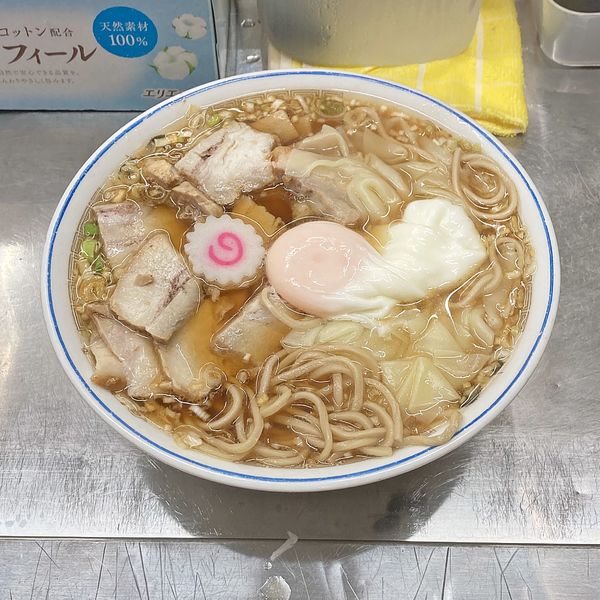 「チャシューワンタンメン＋半熟卵」@中華そば みたかの写真
