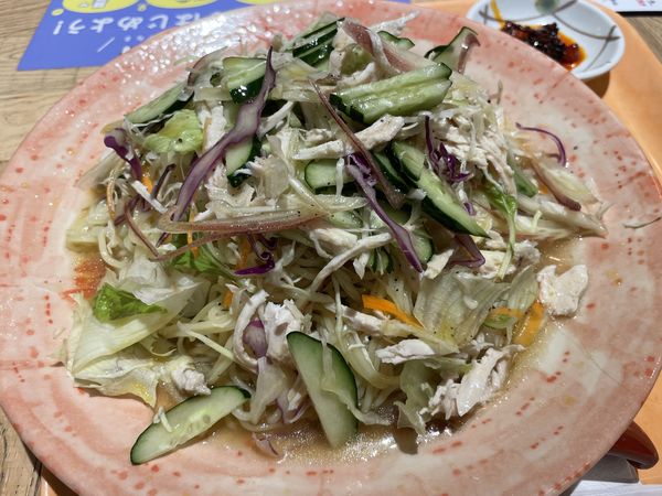 「鶏胸肉山椒レモン冷麺」@阿里城 川崎ルフロン店の写真