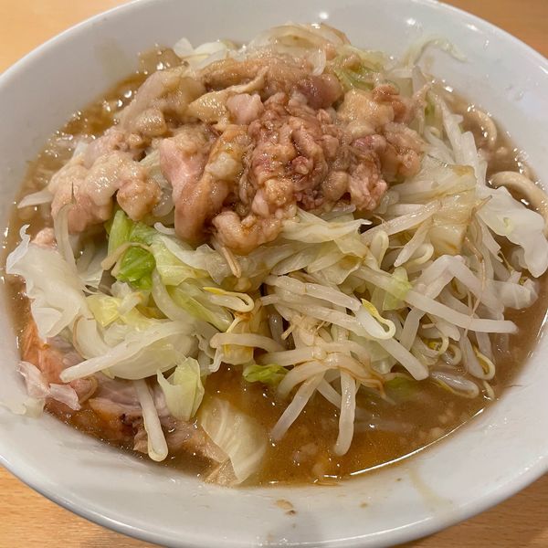 「小ラーメン 750円」@ラーメン二郎 前橋千代田町店の写真