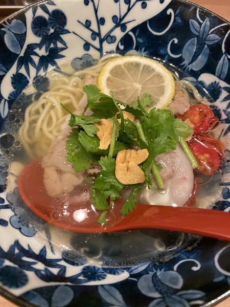 「【限定】ジンギスカンのジンくん羊肉100%ラーメン１４００円」@ソラノイロ NIPPONの写真