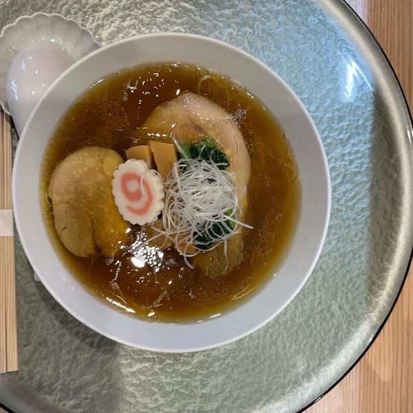「白出汁」@中華そば 深緑の写真