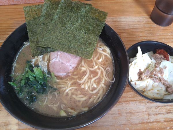 「並ラーメン＋キャベチャー」@巓の写真