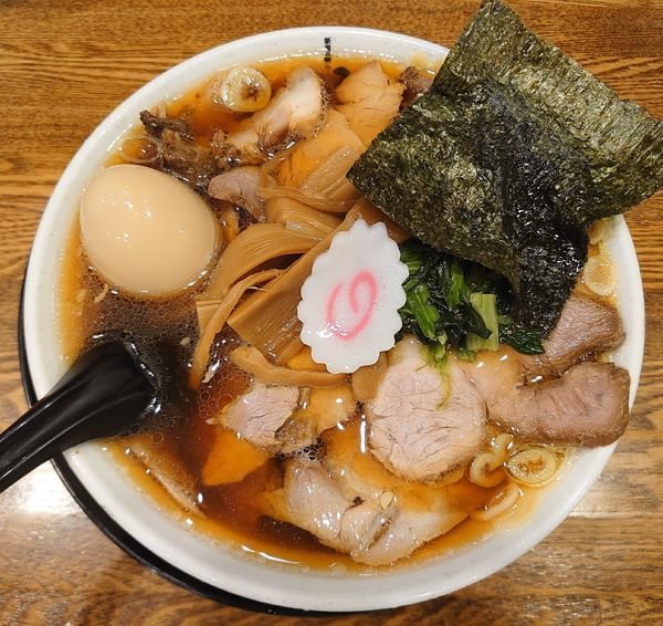 「特製生姜醤油らーめん(1030円)」@新潟長岡らーめん みずさわ 東川口店の写真