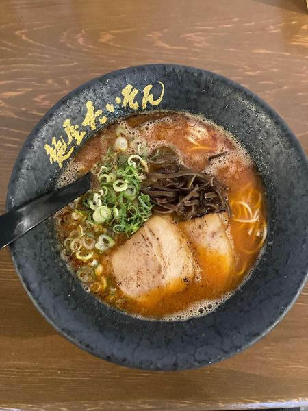 「赤辛豚骨」@麺屋たいそん 春日総本店の写真