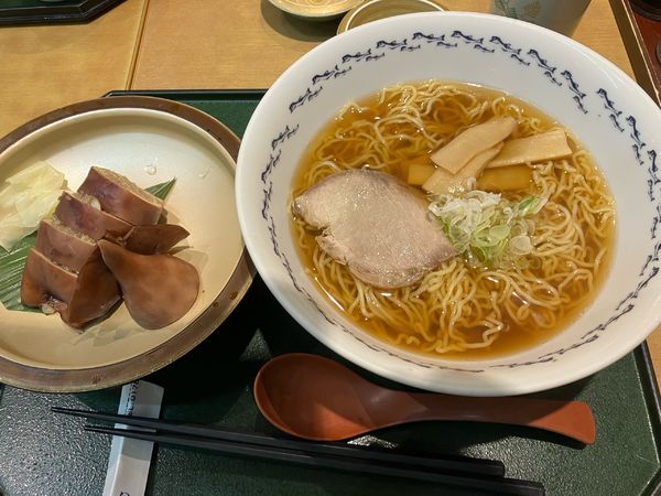 「八戸ラーメン+いかめし」@烹鱗の写真