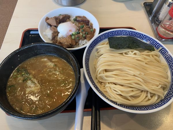 「チーズカレーつけ麺」@大勝軒てつの写真
