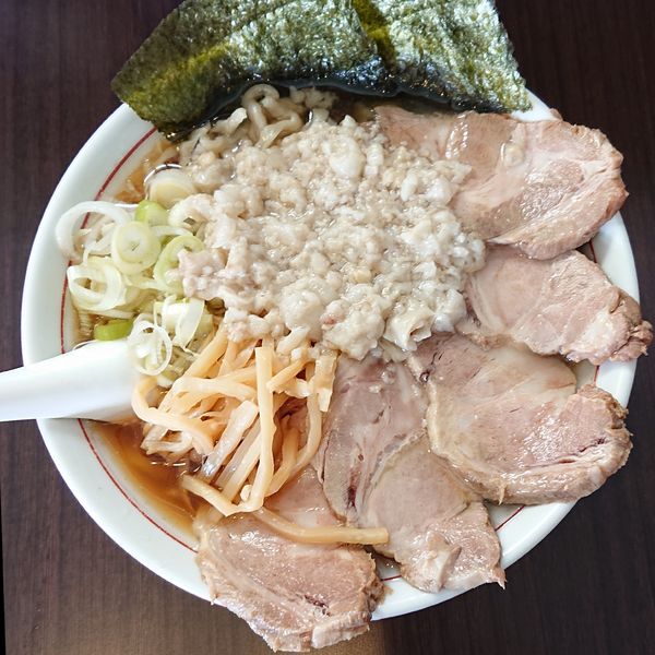 「チャーシュー麺 (身入り)」@手打ち中華そば 酒田の写真