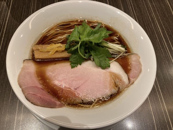 「中華蕎麦 熟成醤油」@中華蕎麦 三藤の写真