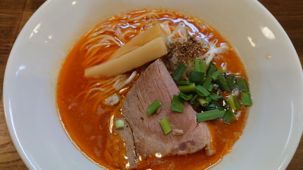 「ピリ辛中華そば¥980」@㐂九八～エキチカ～の写真