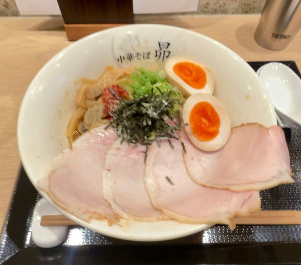 「特製煮干しまぜそば（1200円）」@中華そば 昴の写真