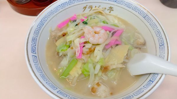 「アサヒスーパードライ+ちゃんぽん（¥550+800)」@グラバー亭の写真