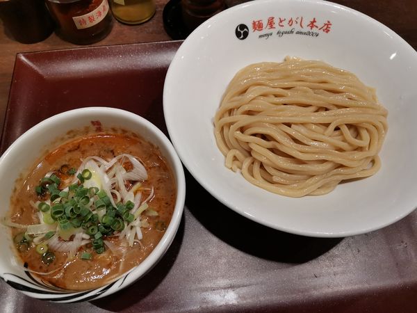 「濃厚つけ麺 白（海老）」@麺屋とがしの写真