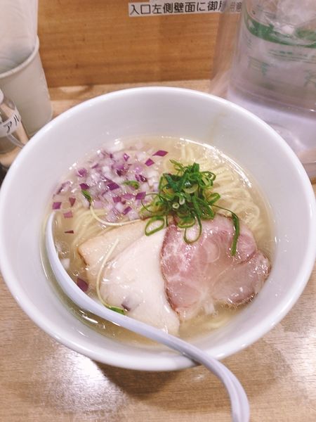 「中華そば(塩) 880円」@貝麺みかわの写真