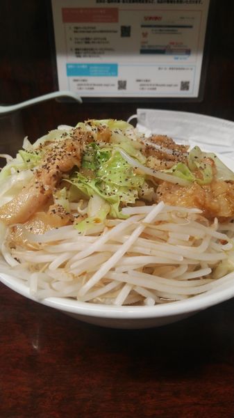 「小ラーメン」@ラーメン二郎 めじろ台店の写真