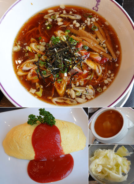 「ネギチャーシューメン（ピリ辛風）背脂マシ 1,100円 +α」@たいめいけんの写真