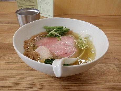 「塩そば」@中華そば きなりの写真