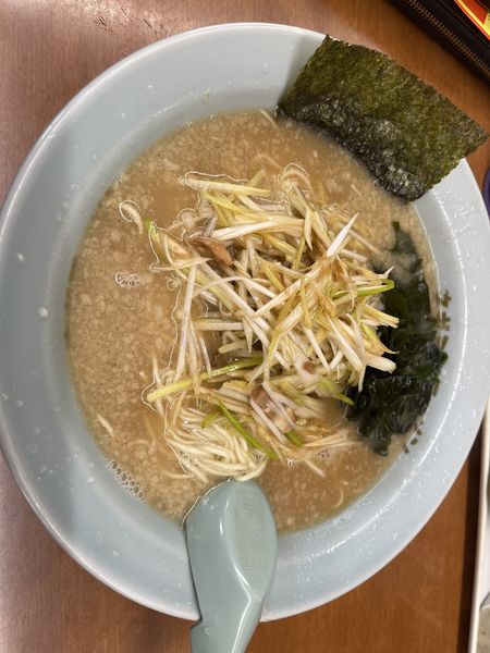 「ネギラーメン(醤油)750円」@ラーメンショップ なまず峠店の写真