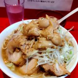 少なめ、にんにく、野菜、アブラ、脂卵