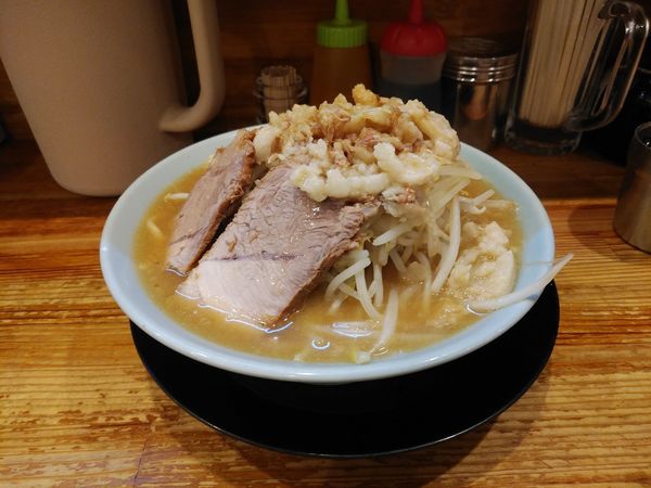 「ラーメン　コール:ニンニクアブラマシ」@ラーメン盛太郎の写真