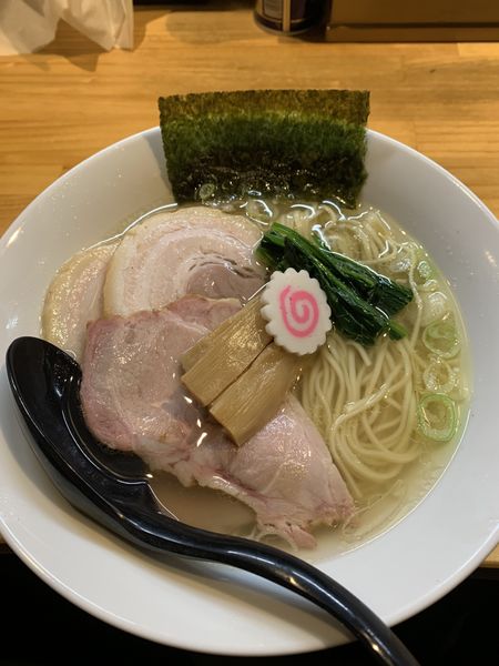 「中華蕎麦 塩 980円」@麺道 六善の写真