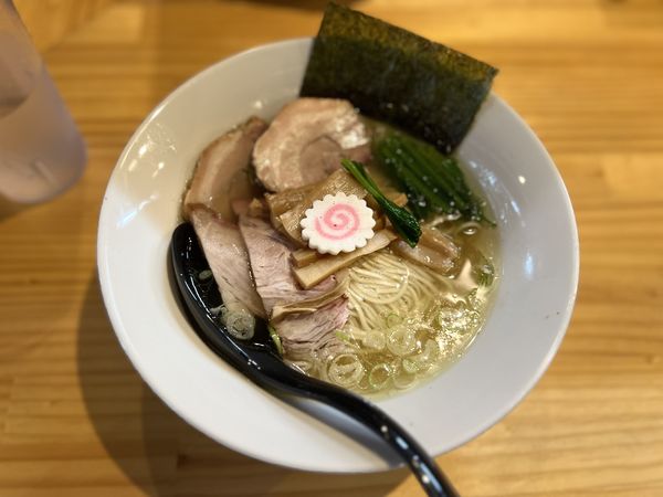 「中華蕎麦 塩980円」@麺道 六善の写真