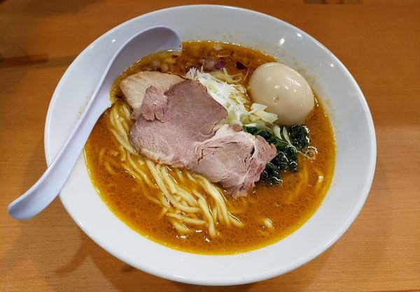 「限定 味玉みそらーめん 大盛」@中華そば 円月の写真