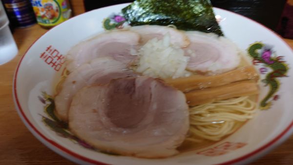 「バラチャーシューメン　塩　¥850」@中華そば 張順の写真