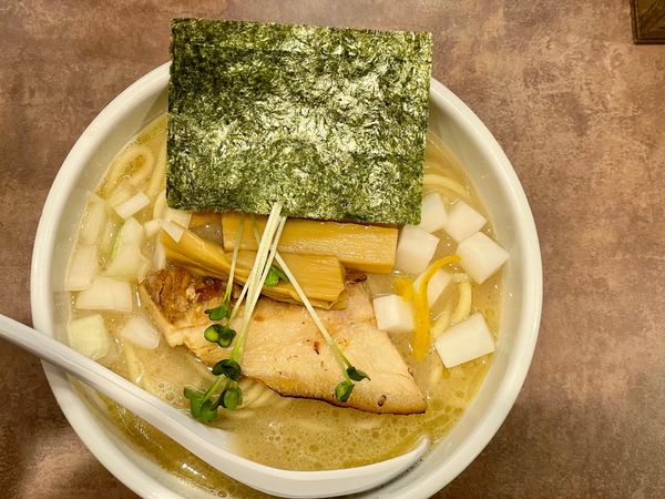 「濃厚ホタテそば、」@NOODLE VOICEの写真