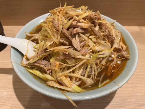 「ネギチャーシュー麺大盛」@らーめん 田丸の写真