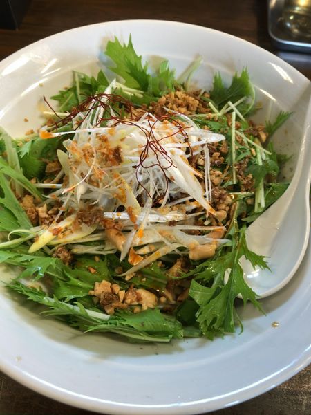 「坦々まぜそば(9月限定)」@濃厚つけ麺 茜堂の写真