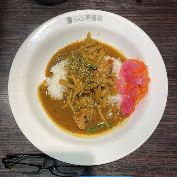 「SABAとごぼうのスパイスカレー」@CoCo壱番屋 渋谷並木橋店の写真
