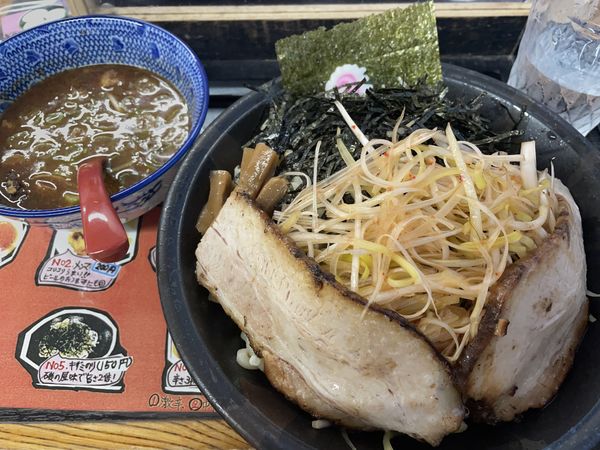 「ネギつけそば（大）400g」@麺屋こうきの写真