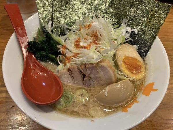 「のりねぎたまご」@ラーメン大桜 今宿店の写真