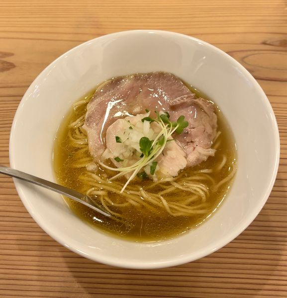 「塩らーめん（900円）」@MEN SONANの写真