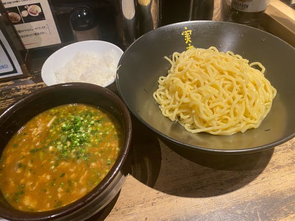 「かれーつけ麺(並)🍜🥢」@かれー麺 実之和 六本木店の写真