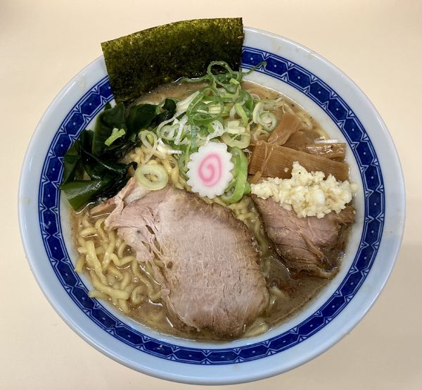 「とんこつラーメン」@自家製麺 二丁目ラーメンの写真