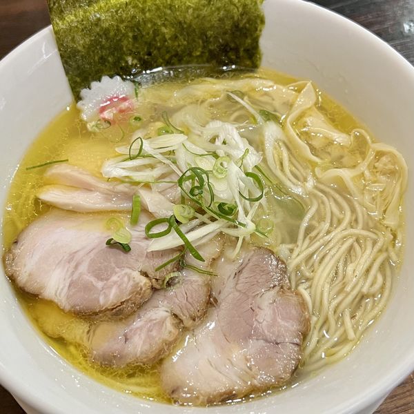 「淡麗塩＋チャーシューブタ」@麺や 柴ちゃんちの写真