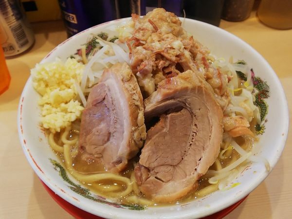 「小ラーメン　840円」@ガッツリラーメンいち豚 福島本店の写真