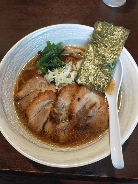 「鶏がら醤油らぁ麺¥780」@らぁ麺 結の写真