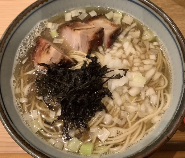 「いりこそば」@中華蕎麦 時雨の写真