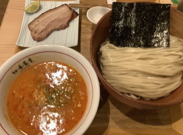 「濃厚坦々つけ麺　中辛」@中華蕎麦 時雨の写真