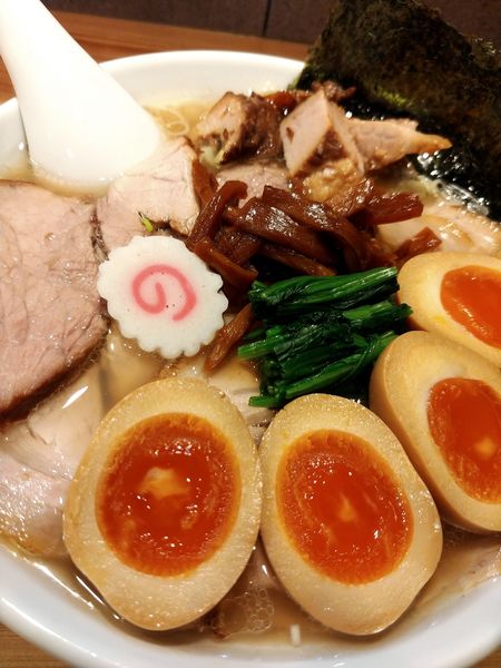 「しおチャーシューメン・味玉W増し」@オランダ軒の写真