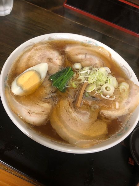「チャーシュー麺　650円　大盛り50円」@てりやの写真