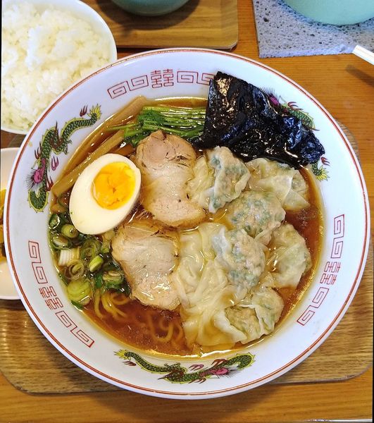 「ワンタンメン 850円」@ラーメンハウスSADAの写真