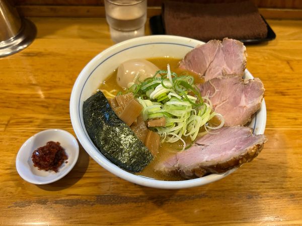 「辛味特製らーめん」@麺屋はし本の写真