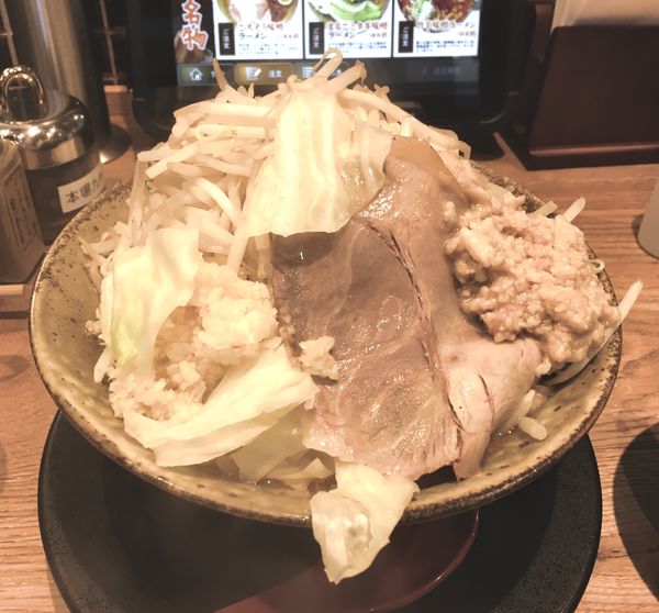 「味噌二郎(900¥)」@純米味噌ラーメン みそら堂 鶴田店の写真