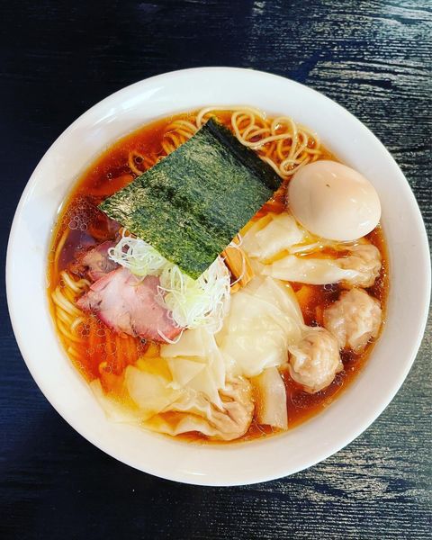 「ワンタンメン（醤油）」@支那ソバ 小むろの写真