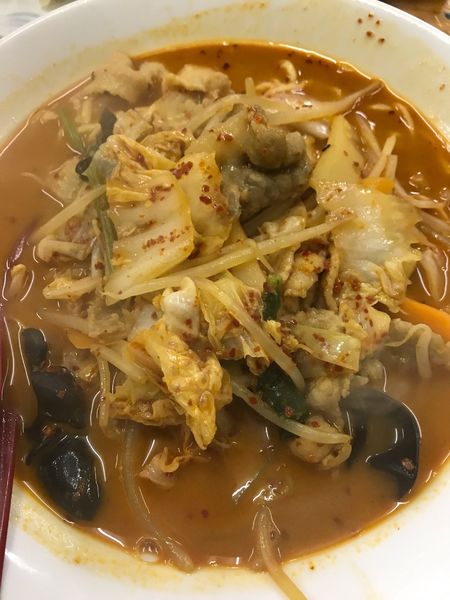 「激辛タンメン」@柳明館 浦和店の写真