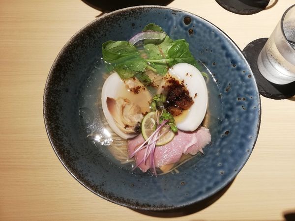 「紀州鴨蛤塩そば」@鴨中華そば 楓の写真